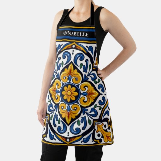 Talavera Spanish Tile Schort (Insitu)