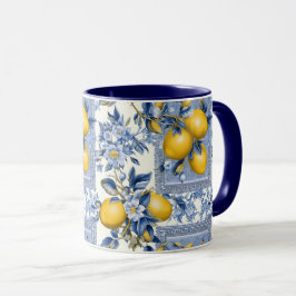 Talavera Tegel All-over print citroenen Mok