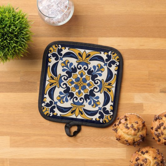 Talavera Tegel Cinco Pannenlap (Top down)