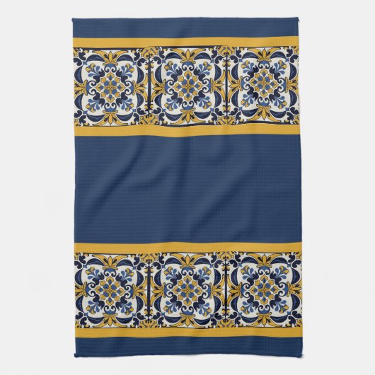Talavera Tegel Cinco Theedoek (Verticaal)
