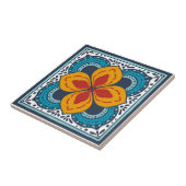 Talavera tegel geïnspireerd tegeltje (Zijkant)