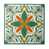 Talavera tegel geïnspireerd tegeltje (Voorkant)