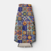 Talavera-tegel personaliseer tekst zuidwest ontwer flesjeskoeler (Voorkant)