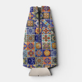 Talavera-tegel personaliseer tekst zuidwest ontwer flesjeskoeler (Achterkant)