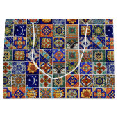 Talavera Tegel Santa Fe Zuidwest Stijl Kleurrijk Groot Cadeauzakje (Voorkant)