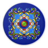 Talavera Tegel Versie 3 Keramische Ladeknop Keramische Knop (Voorkant)