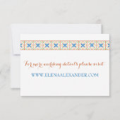 Talavera Tegel Website Kaart (Voorkant)