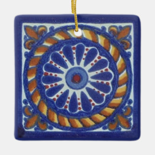 Talavera Tegels 1 Keramisch Ornament