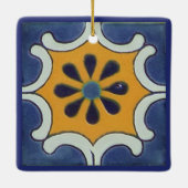 Talavera Tegels 2 Keramisch Ornament (Achterkant)
