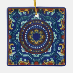 Talavera Tegels 2 Keramisch Ornament