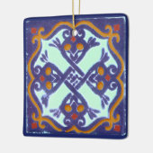 Talavera Tegels 4 Keramisch Ornament (Links)