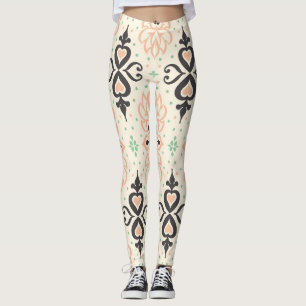 Talavera tegels, mediterraan sierontwerp. leggings
