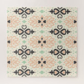 Talavera tegels, mediterraan sierontwerp. legpuzzel (Horizontaal)