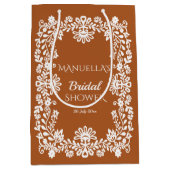 Talavera terracotta Mexicaans vrijgezellenfeest Medium Cadeauzakje (Voorkant)