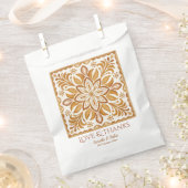 Talavera terracotta  Mexicaanse bruiloft gunsten Bedankzakje (Geknipt)