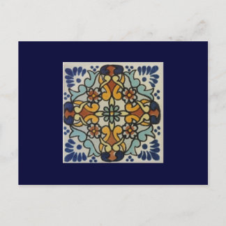 Talavera Tile 2 Post Card Briefkaart