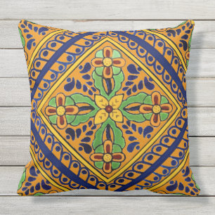 Talavera Tile Buitenkussen