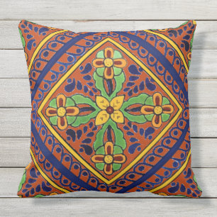 Talavera Tile Buitenkussen