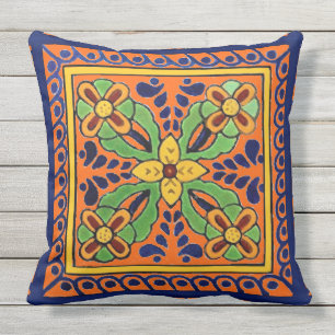 Talavera Tile Buitenkussen