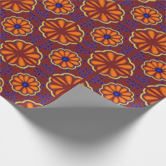 Talavera Tile Cadeaupapier (Hoek)