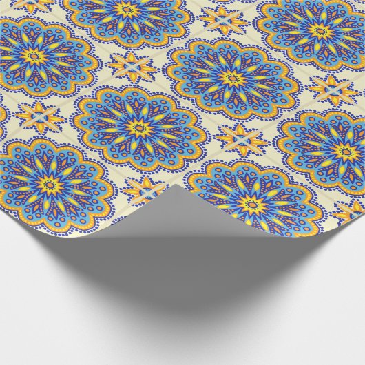 Talavera Tile Cadeaupapier (Hoek)