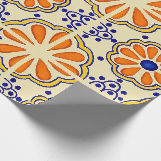 Talavera Tile Cadeaupapier (Hoek)