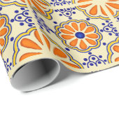 Talavera Tile Cadeaupapier (Rol Hoek)