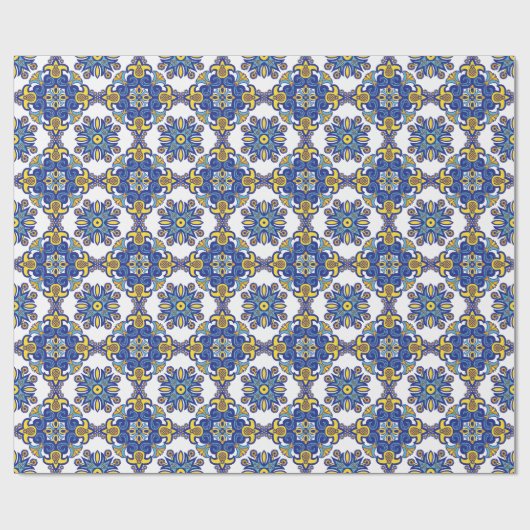 Talavera Tile Cadeaupapier (Vlak)