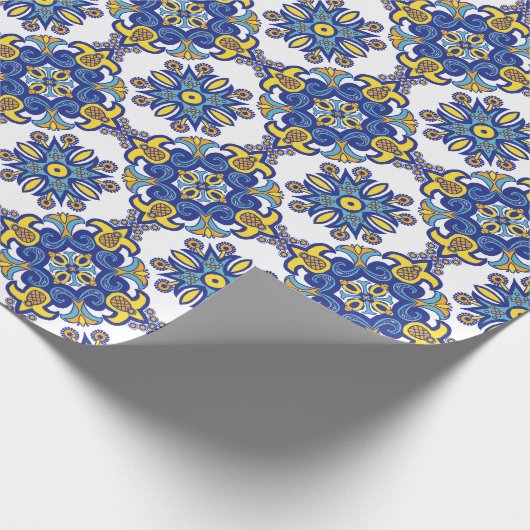 Talavera Tile Cadeaupapier (Hoek)