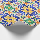 Talavera Tile Cadeaupapier (Hoek)