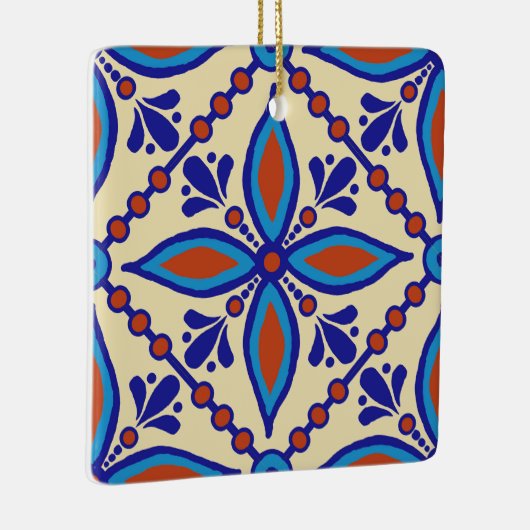 Talavera Tile Keramisch Ornament (Rechts)