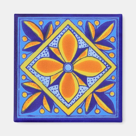 Talavera Tile Magneet (Voorkant)
