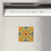 Talavera Tile Magneet (Insitu (Vaatwasser))