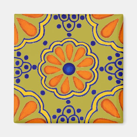 Talavera Tile Magneet (Voorkant)