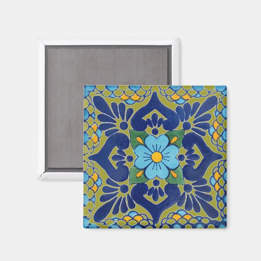Talavera Tile Magneet (Voorkant / Achterkant)