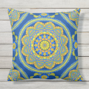 Talavera Tile Outdoor Pillow Buitenkussen