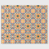 Talavera Tile Pattern Cadeaupapier (Vlak)
