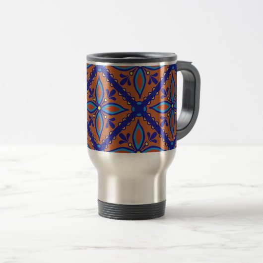 Talavera Tile Reisbeker (Voorkant rechts)