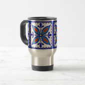 Talavera Tile Reisbeker (Voorkant links)