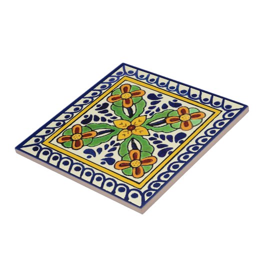 Talavera Tile Tegeltje (Zijkant)