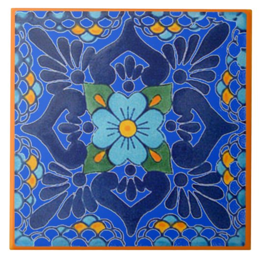 Talavera Tile Tegeltje (Voorkant)