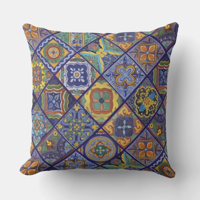 Talavera Tiles Buitenkussen (Voorkant)
