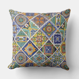 Talavera Tiles Buitenkussen