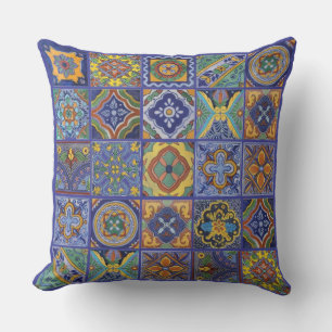 Talavera Tiles Buitenkussen