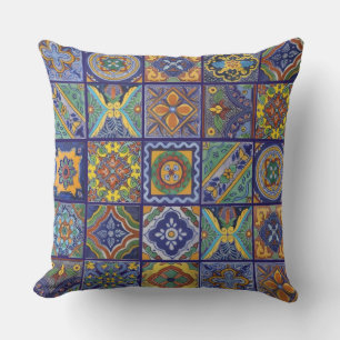 Talavera Tiles Buitenkussen