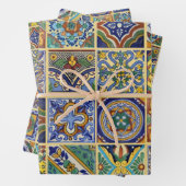 Talavera Tiles Wrapping Paper (In situ)