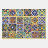 Talavera Tiles Wrapping Paper (Voorkant)