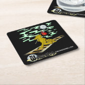 Talbot op de Sporen Kartonnen Onderzetters (Schuin)