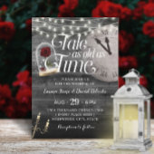 Tale als oud als Time Fairytale Weddenschap Kaart
