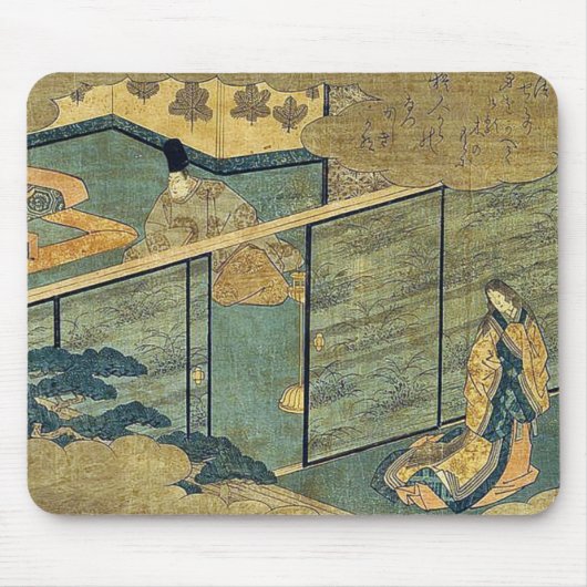 Tale of Genji by Ando, Hiroshige Muismat (Voorkant)